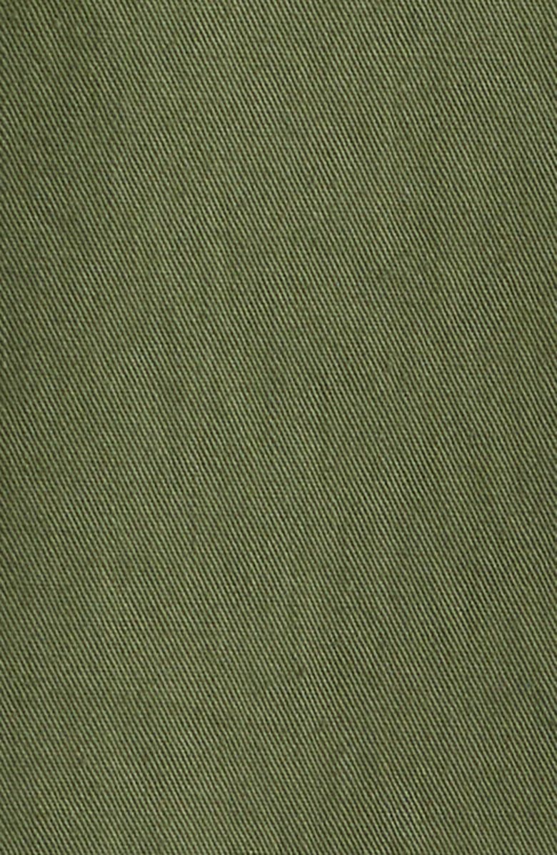 Service Works Border Embroidered Short Sleeve Button-Up Shirt, Alternate, color, Olive