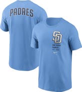 Nike Men's Nike  Light Blue San Diego Padres Record Shattered T-Shirt