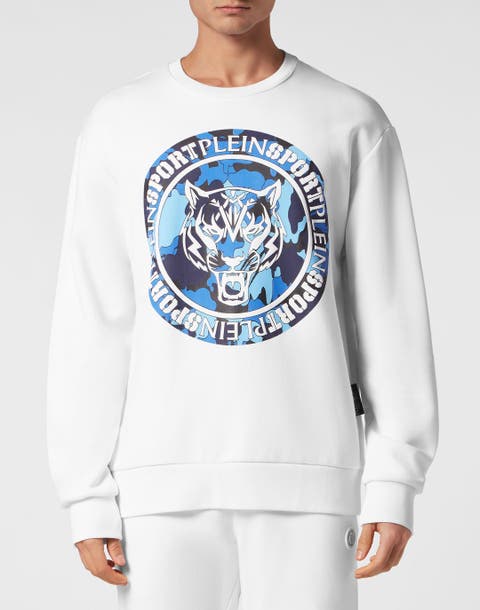 Sweatshirt Ls Carbon Tiger Men