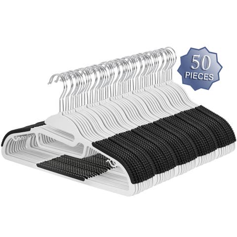 50 Piece Non Slip Hanger with U-slide