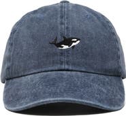 Dalix Killer Whale Embroidered Dad Hat