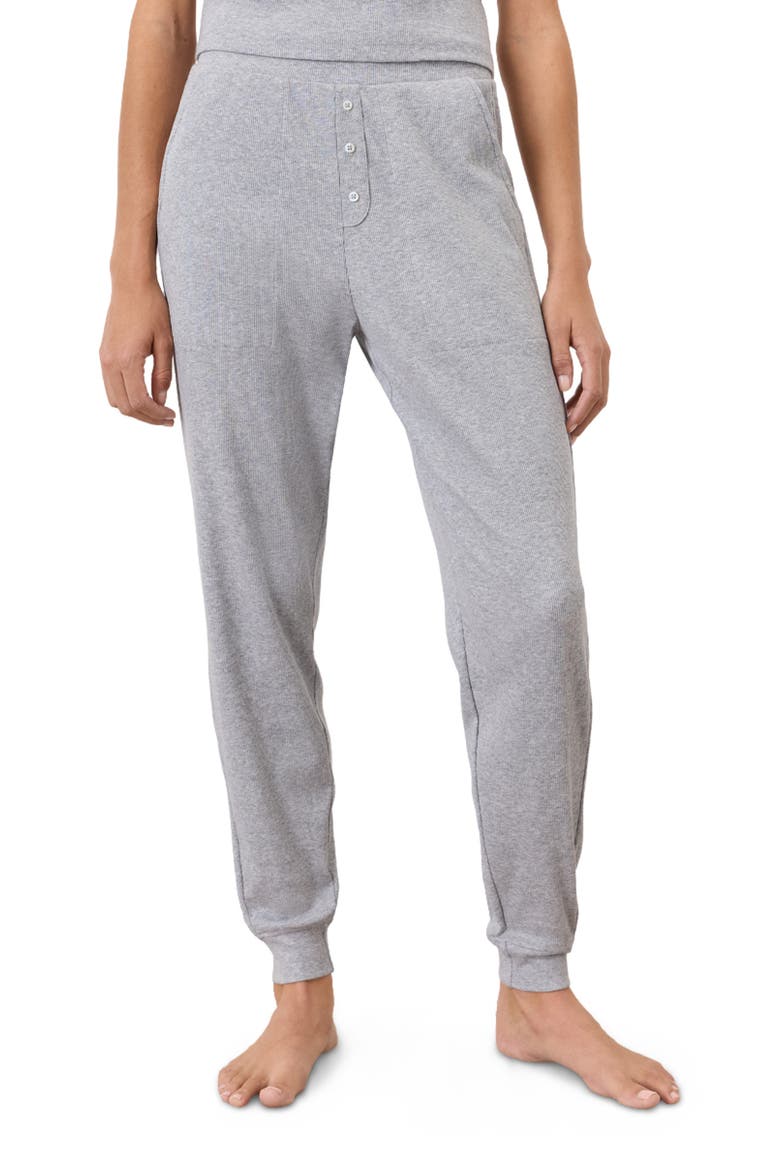 Dream Rib Jogger Made with Organic Cotton, Main, color, Heather Grey