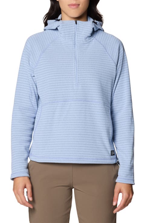 Summit Grid Half Zip Hoodie