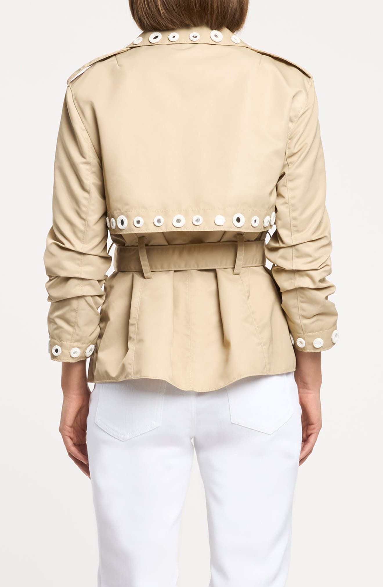 Crochet Mirrors Belted Jacket - image 2