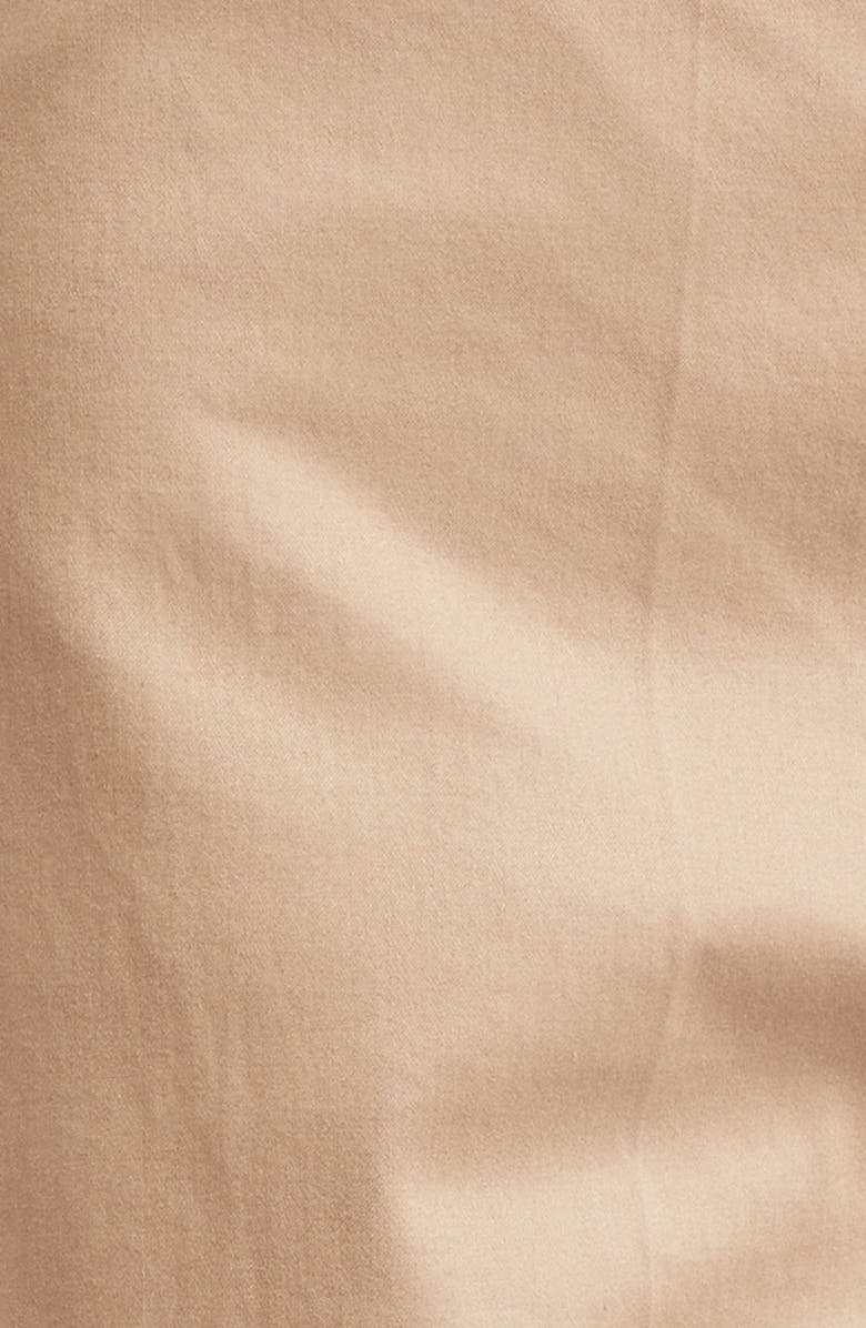 Max Mara Felice Stretch Cotton Crop Pants, Alternate, color, Colonial