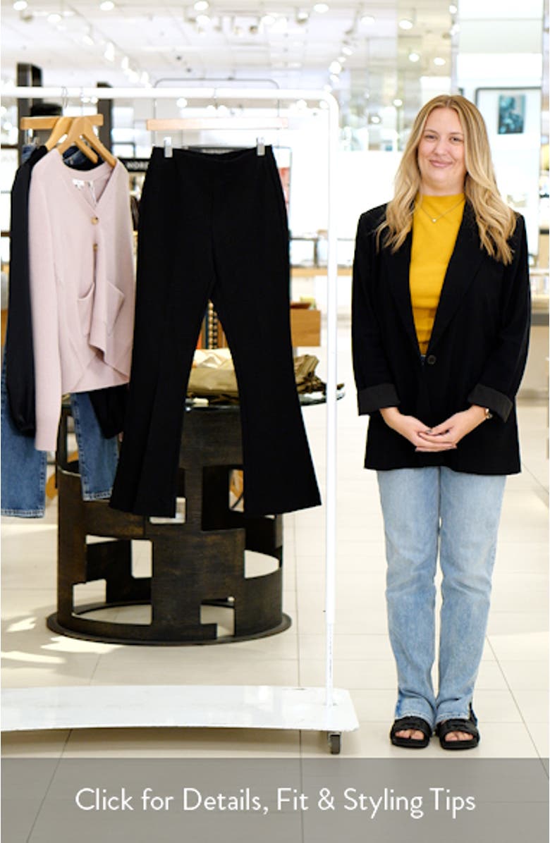 Kick Flare Leg Pants, sales video thumbnail