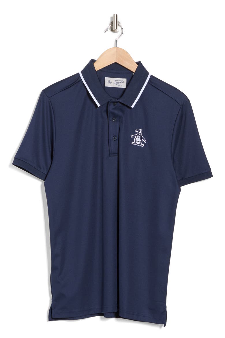 Earl Tipped Polo, Alternate, color, BLUE IRIS