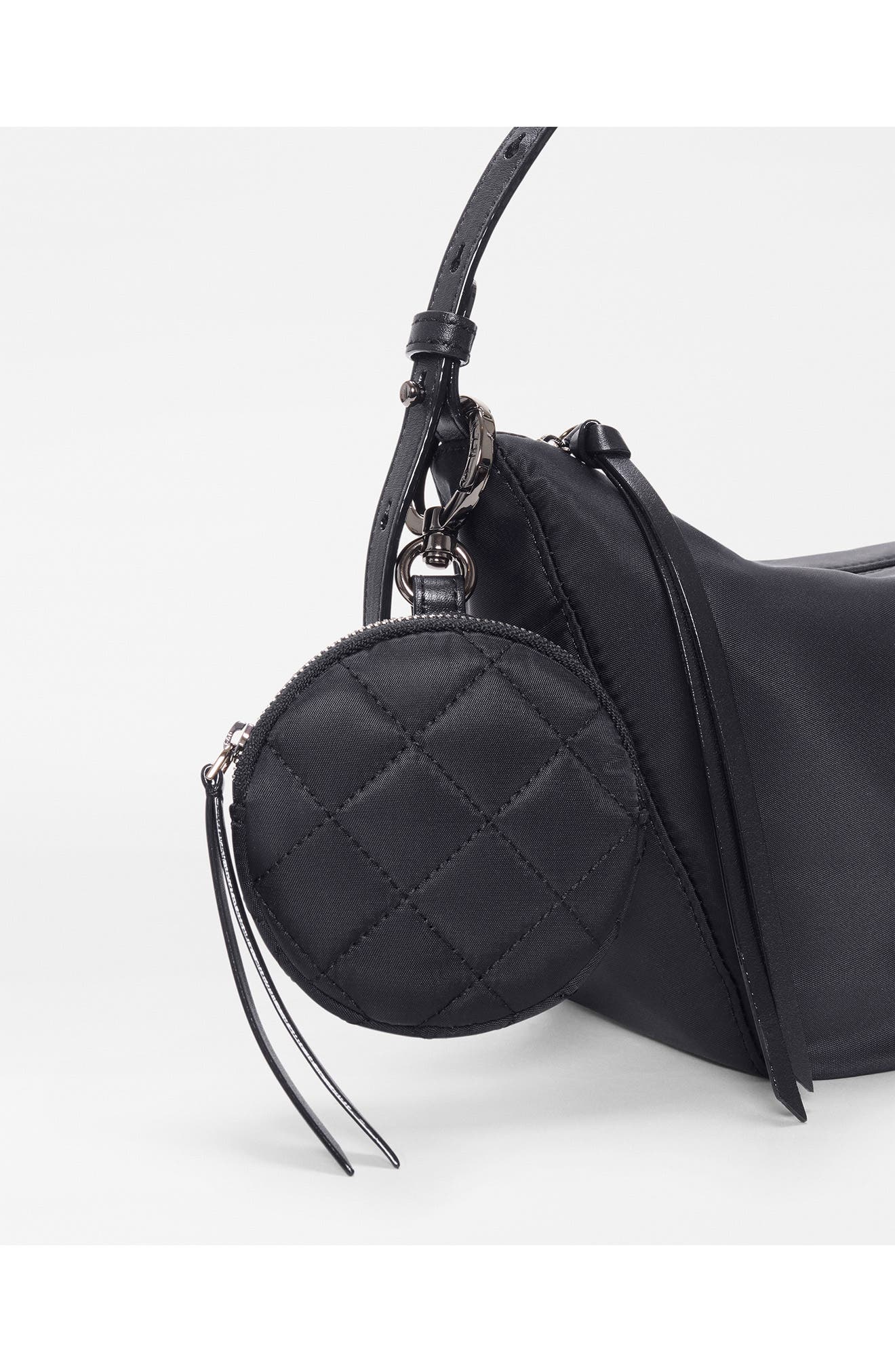 Small Waverly Shoulder Bag, Alternate, color, BLACK