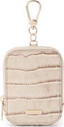 Brahmin Katelynn Croc Embossed Leather Coin Pouch