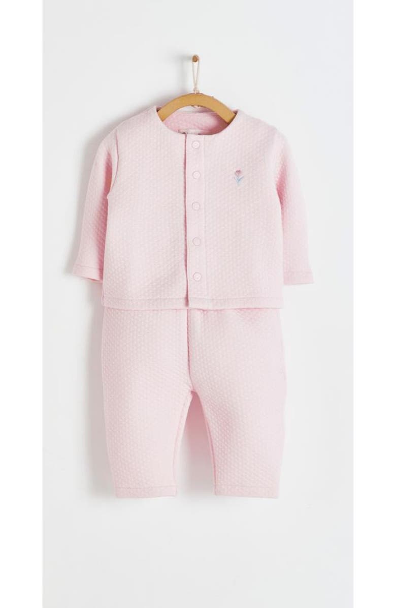 Babycottons Premium Cotton Tulips Matelasse Set for Infant, Main, color, 