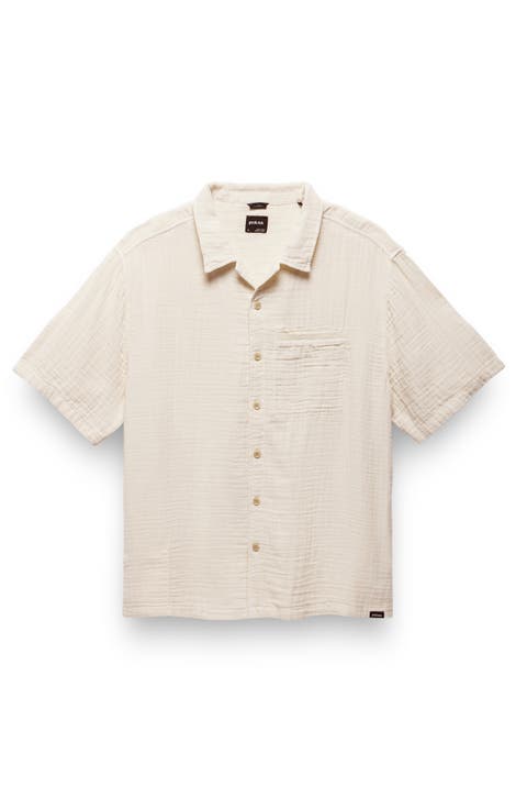 Hideaways Organic Cotton Camp Shirt
