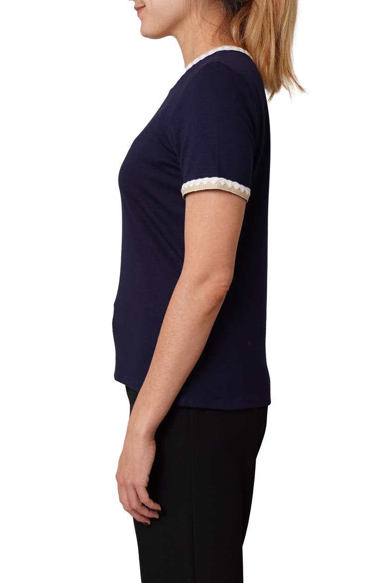 Stitched Crewneck T-Shirt, Alternate, color, ECL/PLK/BN