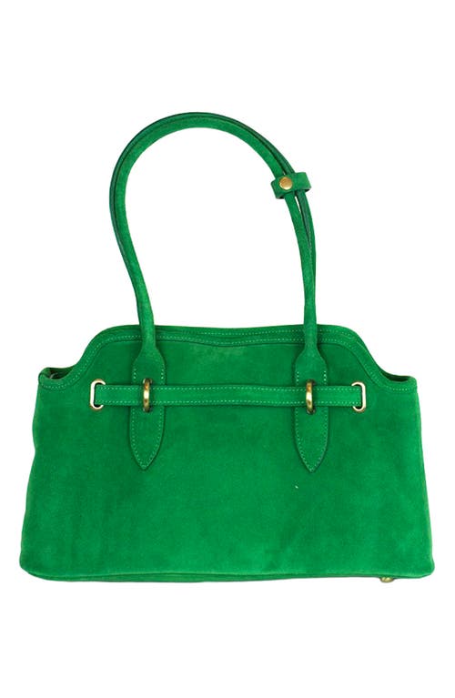 Persaman New York Heather Shoulder Bag In Green