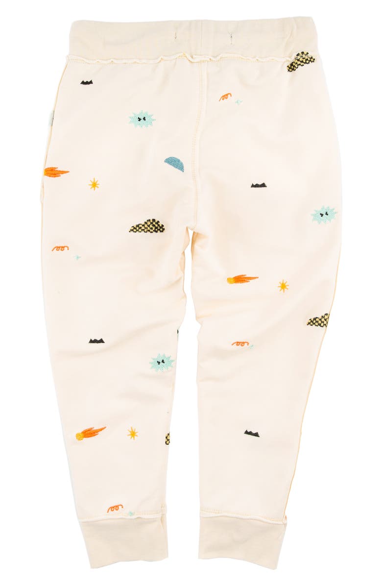 Miki Miette Kids' Ziggy Joggers, Alternate, color, Cream
