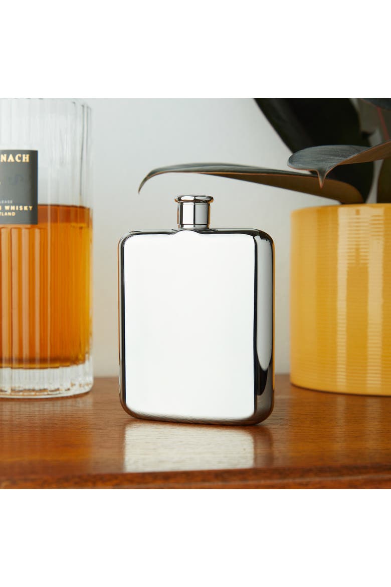 6 oz Flask, Alternate, color, Silver
