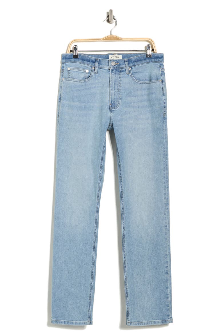 Modern Straight Leg Jeans (Nordstrom Exclusive), Alternate, color, BLUEMAR