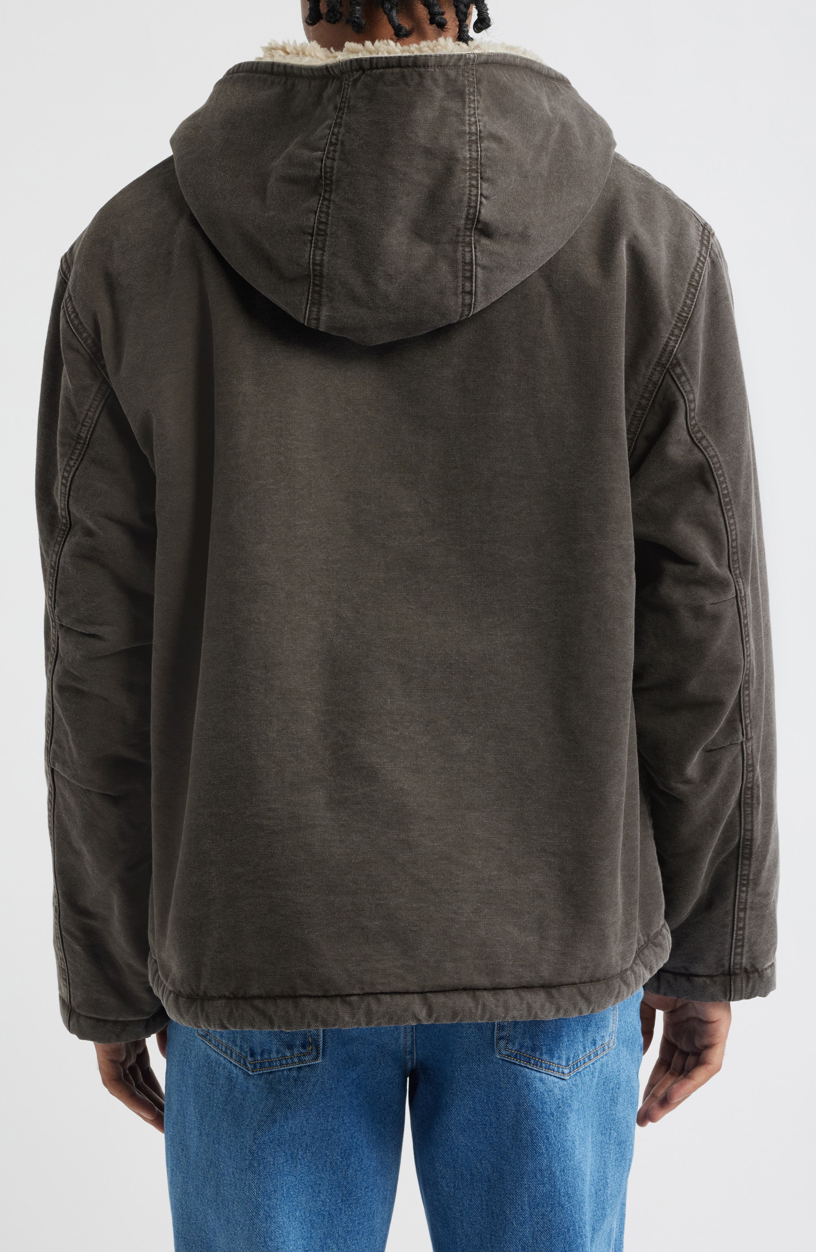 Mitch Fleece Lined Hooded Jacket - image 4