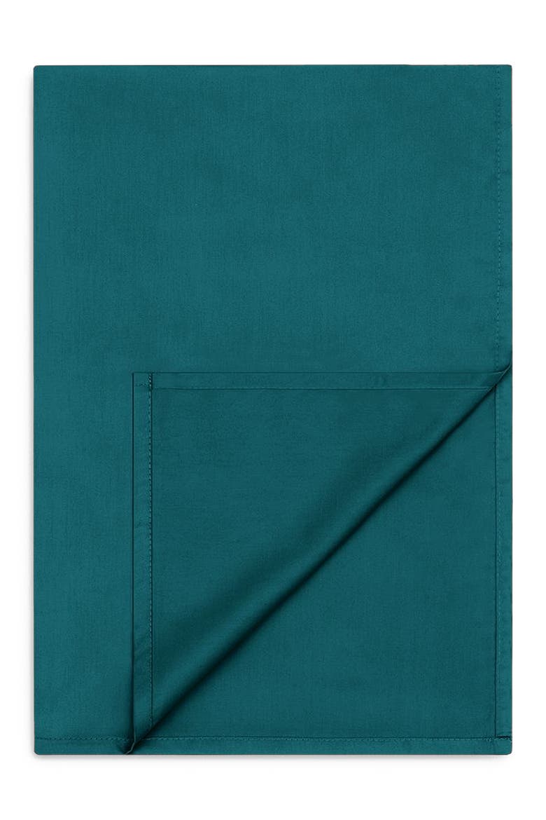 Rhapsody Flat Sheet, Alternate, color, Blue-Green
