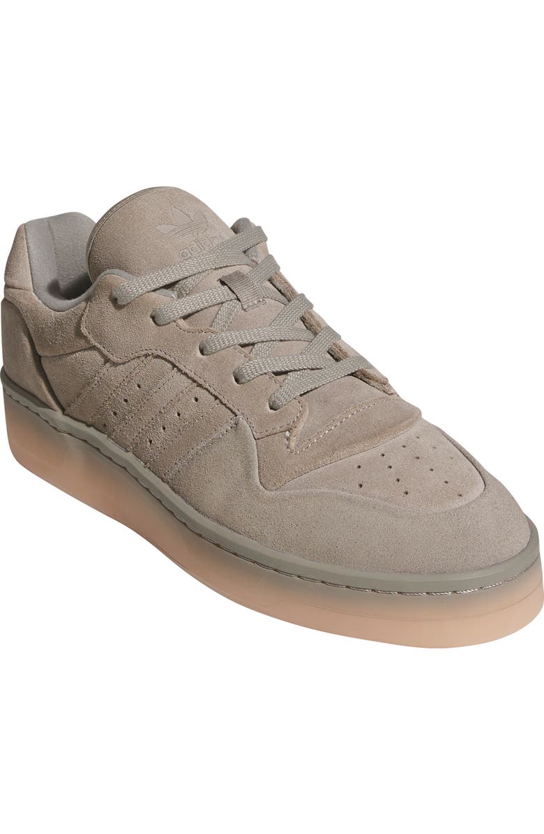 adidas Rivalry Lux Low Top Basketball Sneaker, Main, color, Putty Beige/ Powder Coral