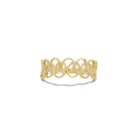 Interlocking Oval Ring