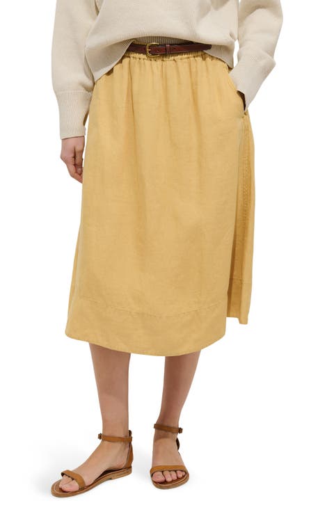 Maddie Linen Skirt