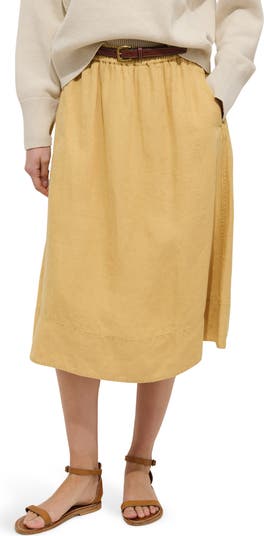 Alex Mill Maddie Linen Skirt | Nordstrom