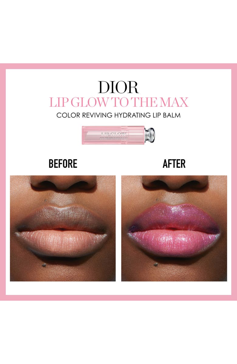 DIOR Lip Glow to the Max Hydrating Color Reviver Lip Balm, Alternate, color,