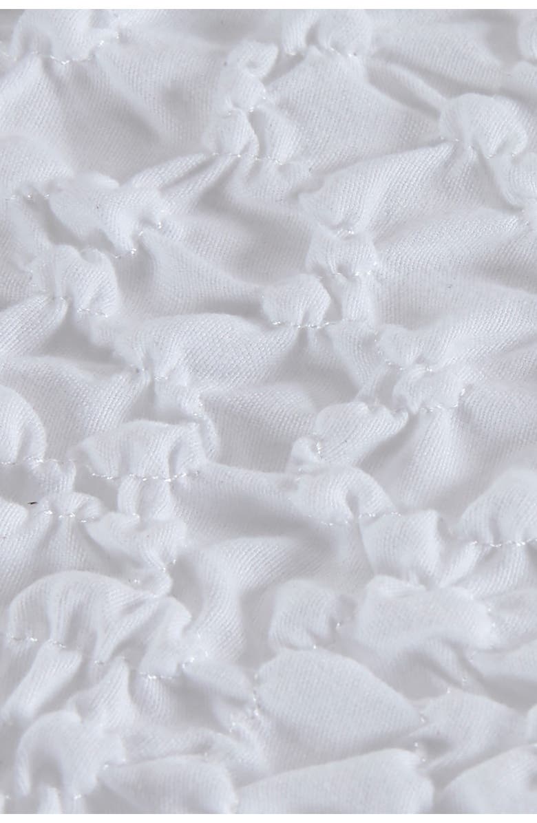 Modern Threads Ashley White Textured Microfiber 7-Piece Comforter Set, Alternate, color,