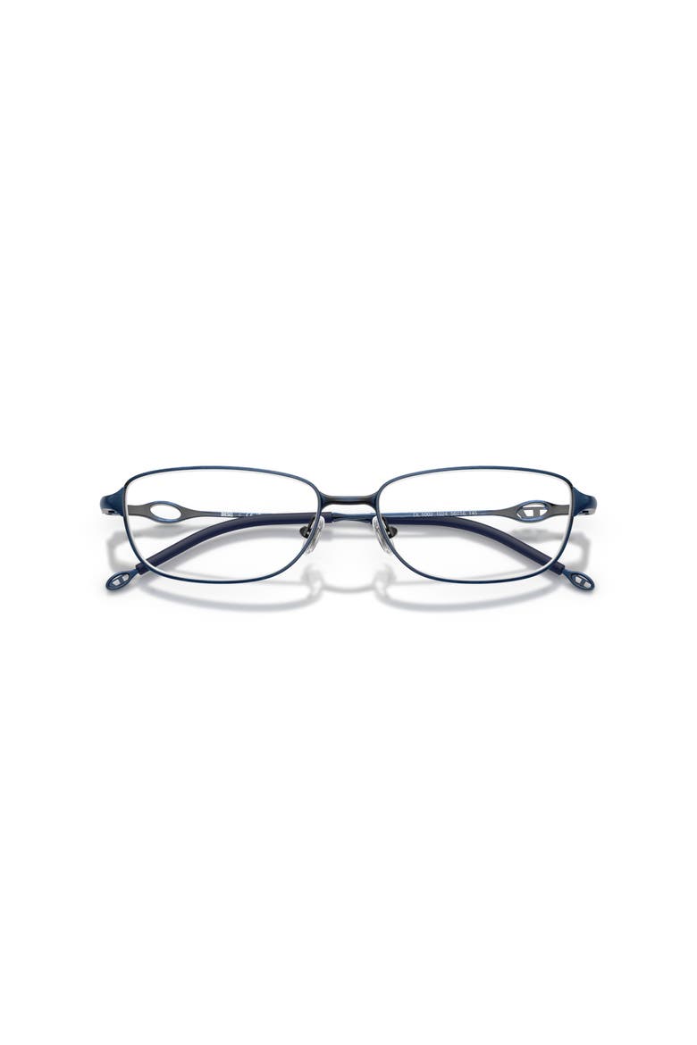 56mm Rectangle optical glasses, Alternate, color, Blue