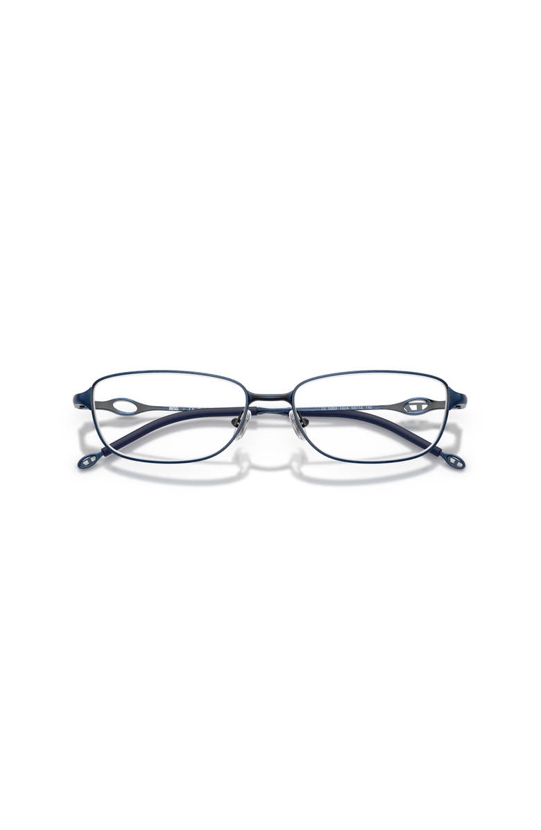 DIESEL<sup>®</sup> 54mm Rectangle optical glasses, Alternate, color, Blue