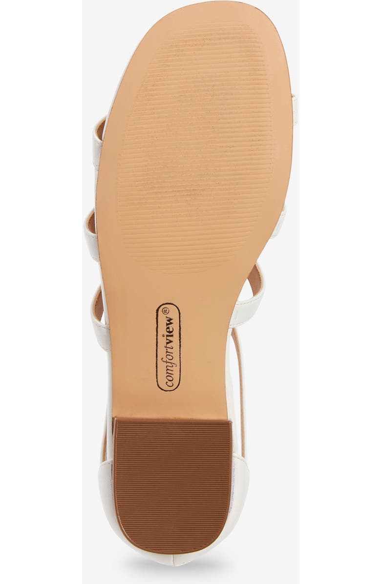 Comfortview The Cassandra Sandal, Alternate, color, Black