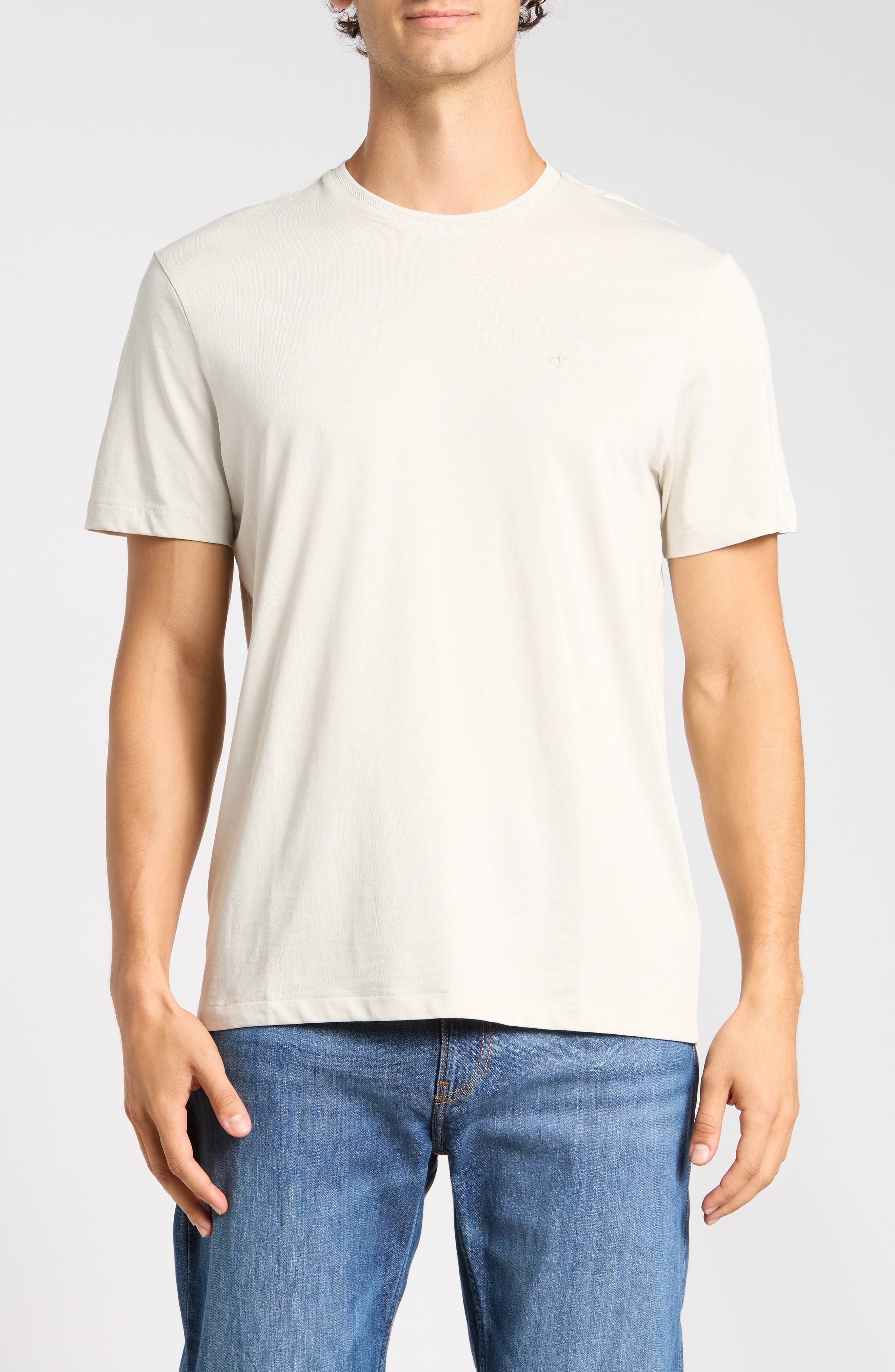 Jacquard Collar T-Shirt