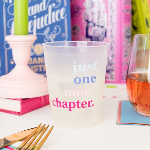 Jollity & Co Book Club Flex Cups In Just On More Chapter