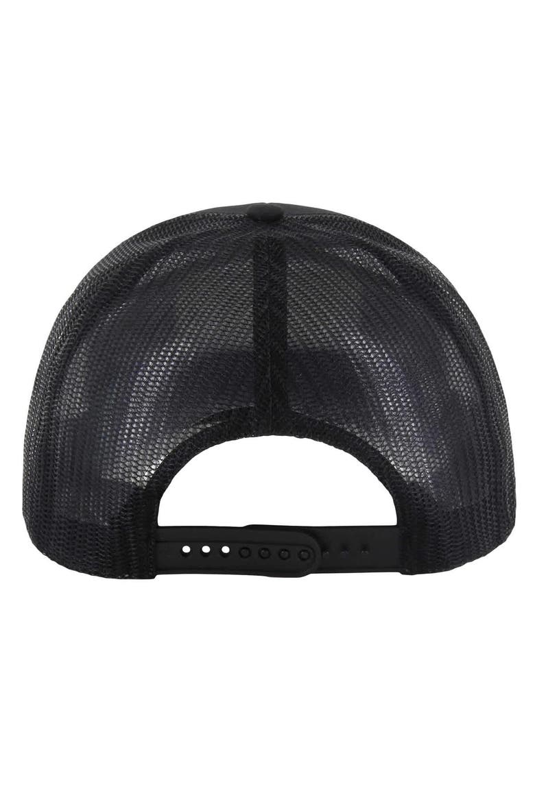 Men's '47 Black Chicago White Sox Hardline Trucker Adjustable Hat, Alternate, color, Black