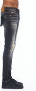 Cult of Individuality Punk Super Skinny Fit Ripped Stretch Jeans
