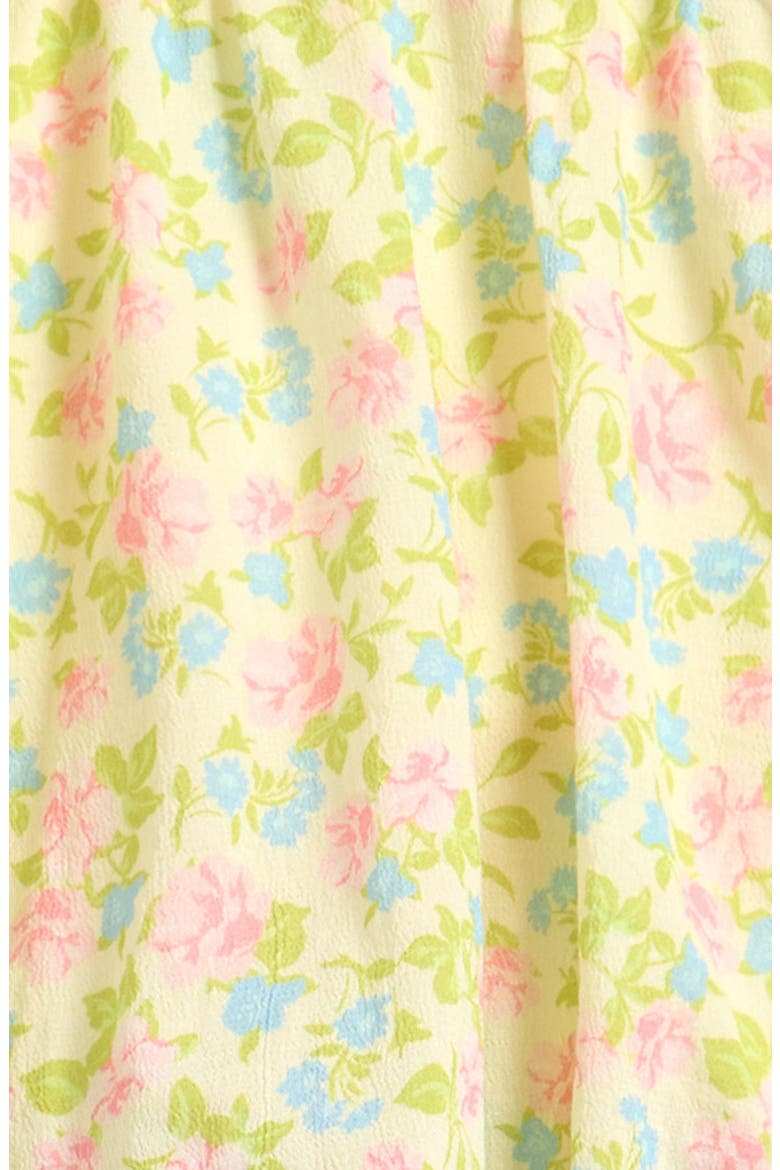 Kids' Grecian Print Gauze Bubble Skirt, Alternate, color, COMING UP ROSES
