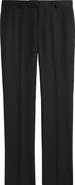 Samuelsohn Roica Flat Front Straight Leg Dress Pants