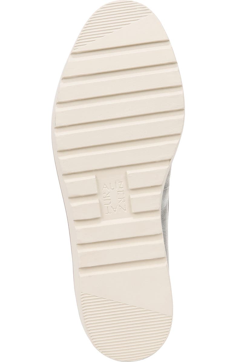 Naturalizer Adiline Bit Platform Loafer, Alternate, color, Silver Leather