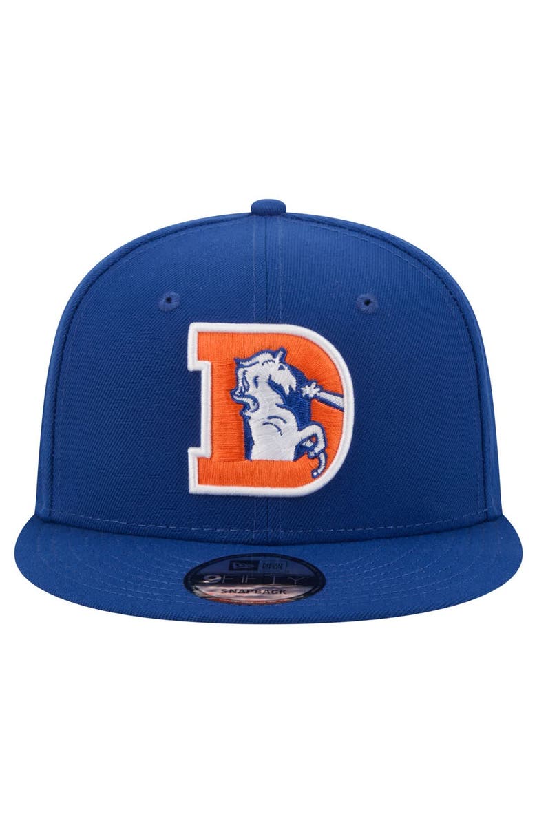New Era Men's New Era Royal Denver Broncos 9FIFTY Snapback Hat, Alternate, color, Royal
