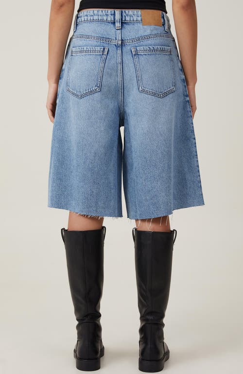 COTTON ON LYOCELL WIDE DENIM JORT