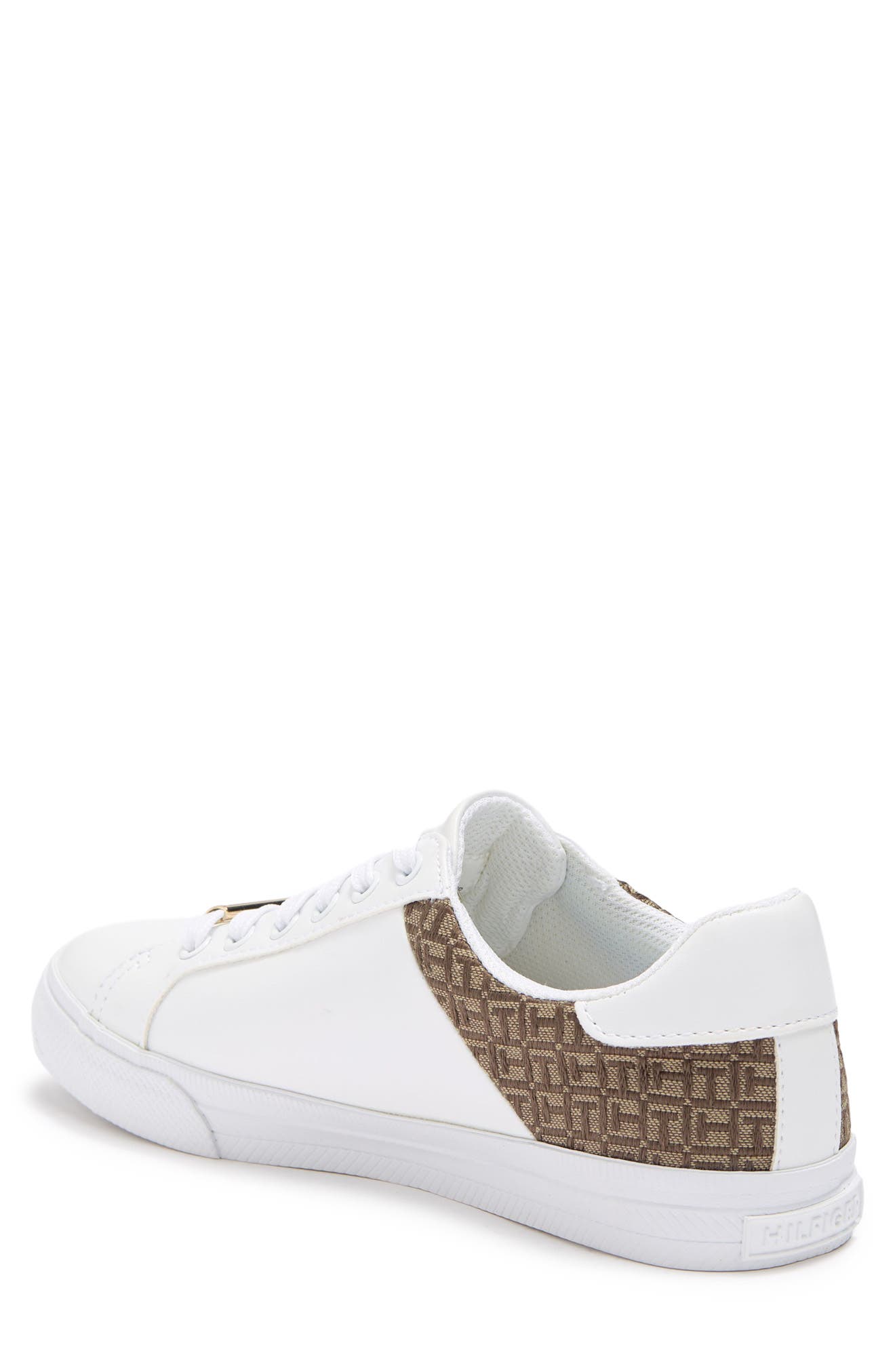 Tommy Hilfiger Logo Panel Fashion Sneaker, Alternate, color, Whmll