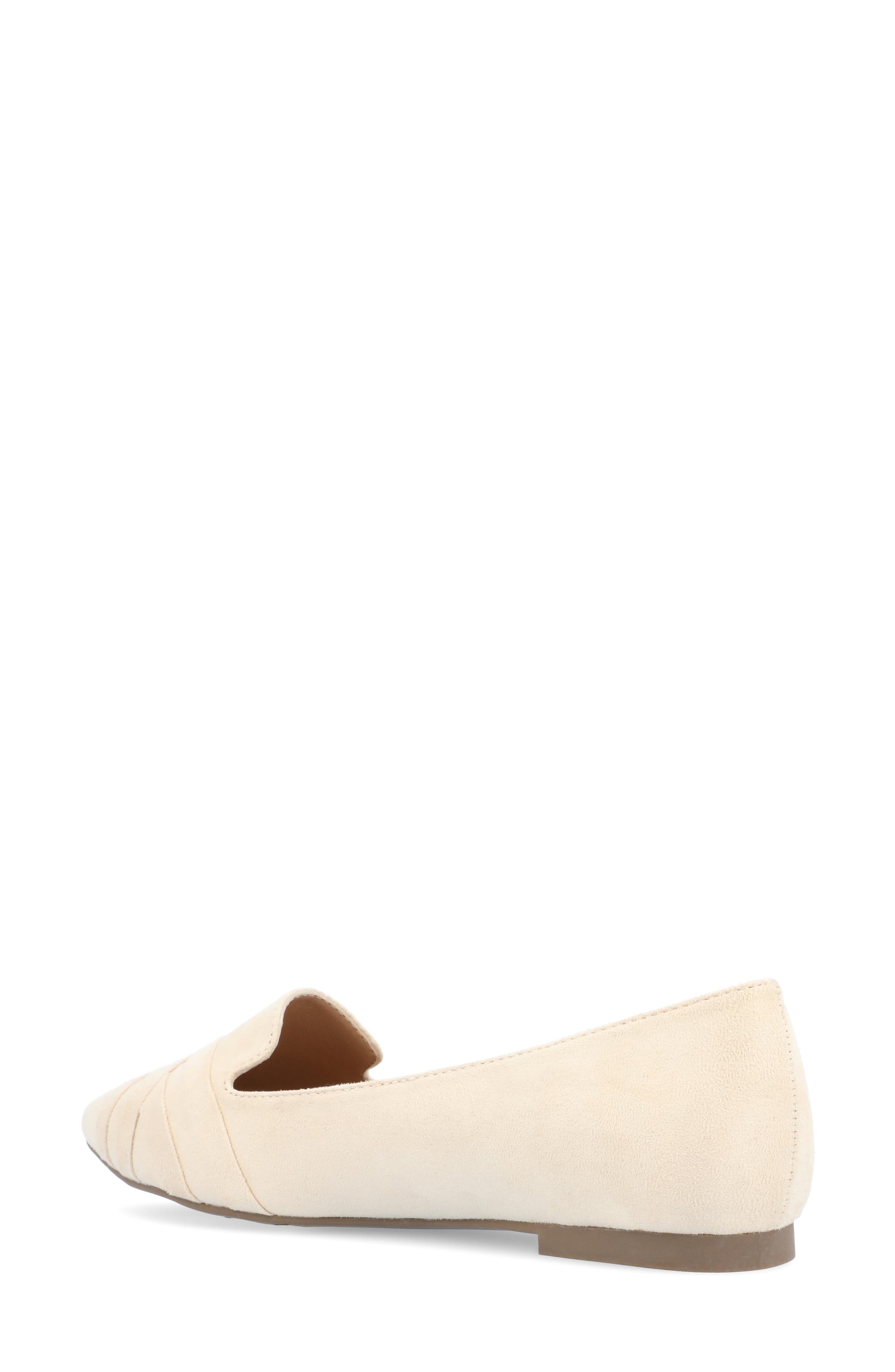 Mindee Crisscross Toe Flat - Wide Width Available, Alternate, color, TAN