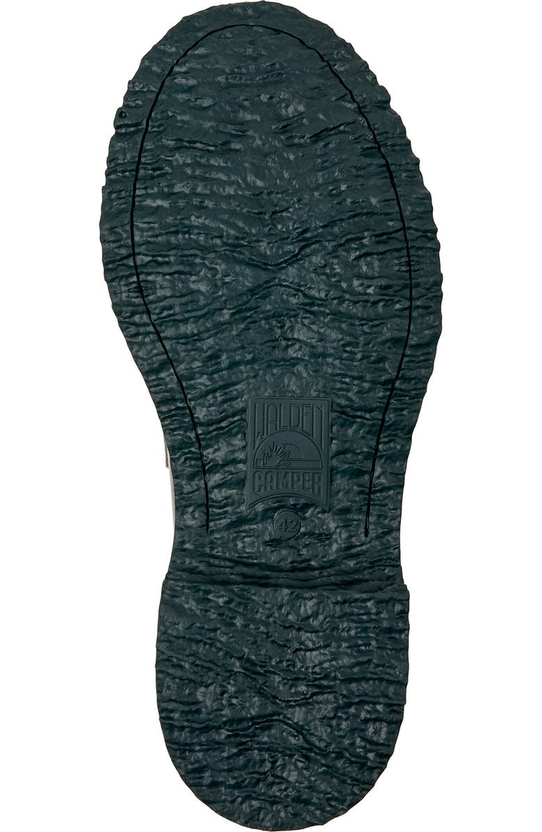 Camper Walden Twins Mismatched Colorblock Penny Loafers, Alternate, color, Black And Dark Green