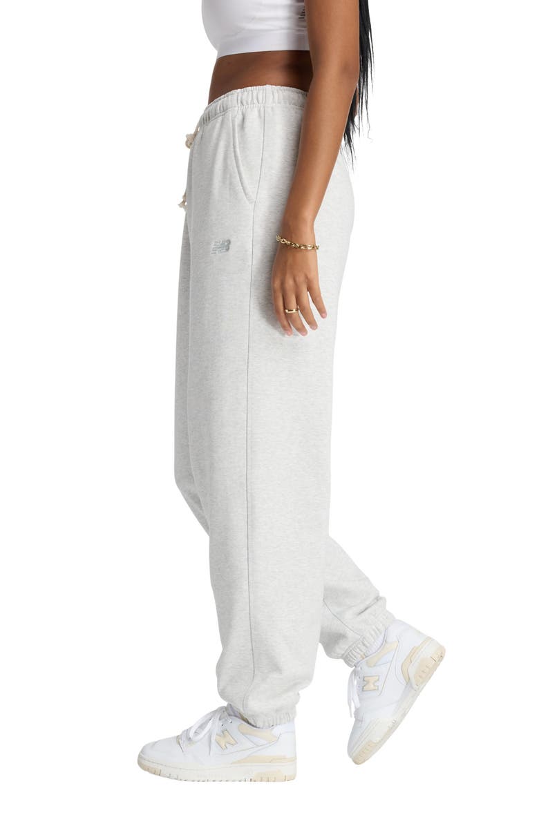 New Balance Athletics French Terry Sweatpants, Alternate, color, Ash Heather