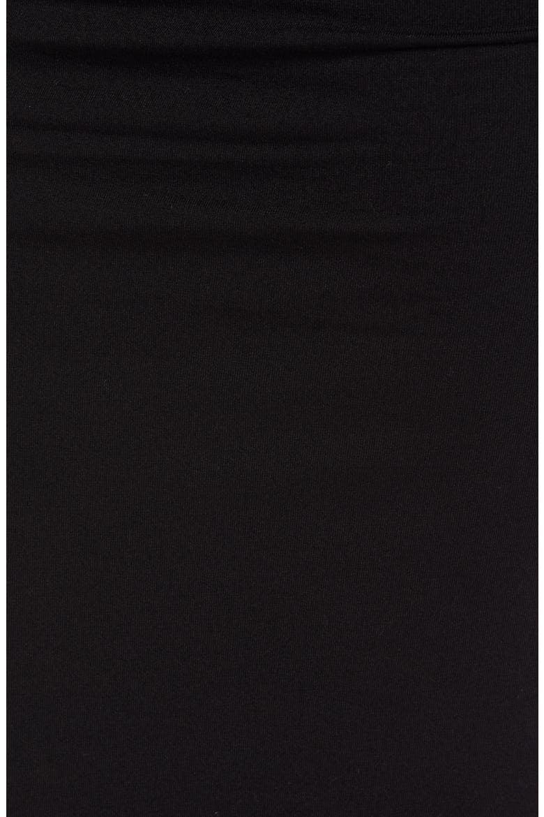 Cassie Ruched Maternity Body-Con Dress, Alternate, color, CAVIAR BLACK