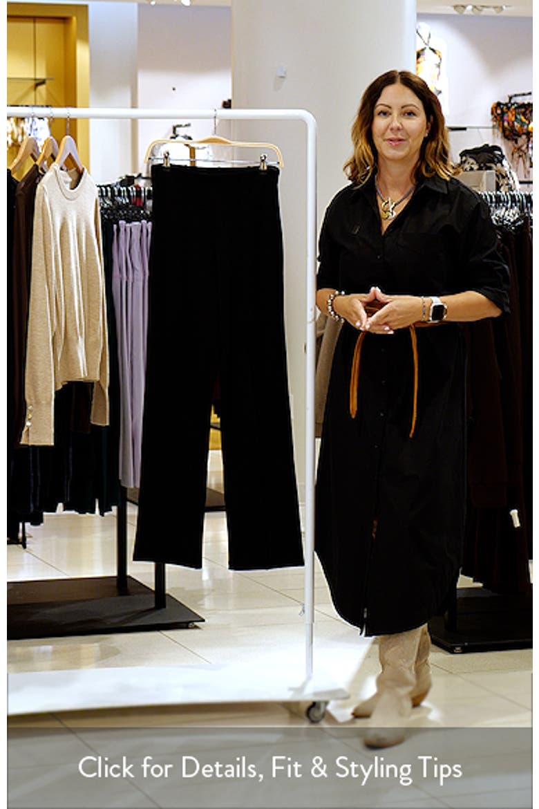 The Essential Collection High Waist Pintuck Straight Leg Pants video