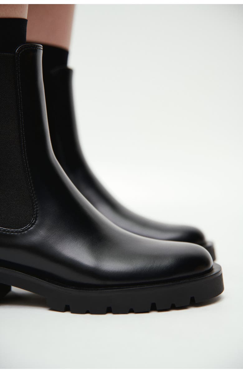 H&M Chelsea Boots, Alternate, color, Black