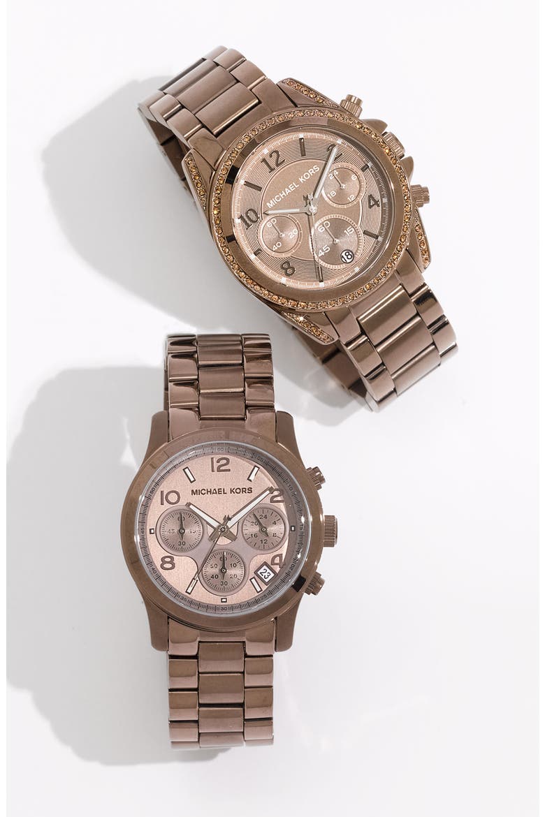 'Blair' Chronograph Watch, 39mm, Alternate, color, ESPRESSO