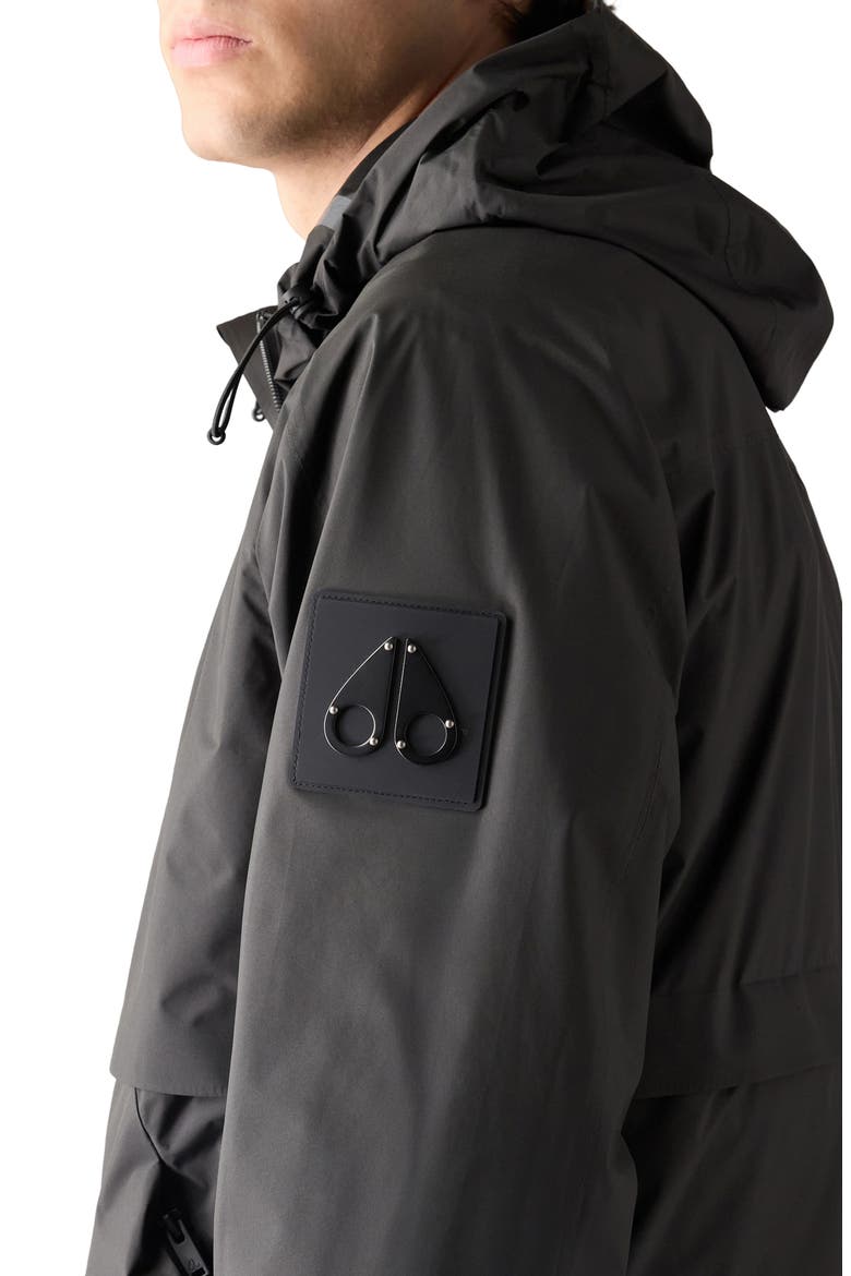Knox Packable Rain Jacket, Alternate, color, BLACK
