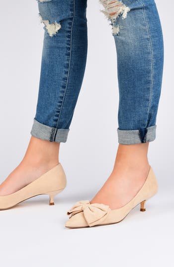 Ophelia Bow Pointed Toe Flat